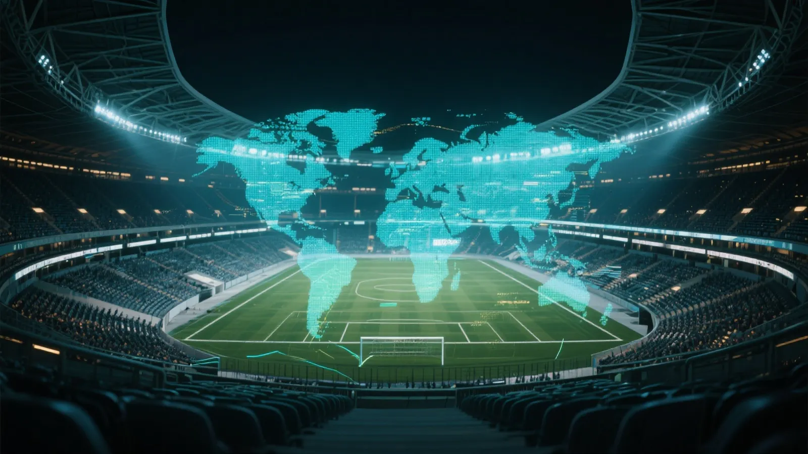 世界杯数据可视化示意图